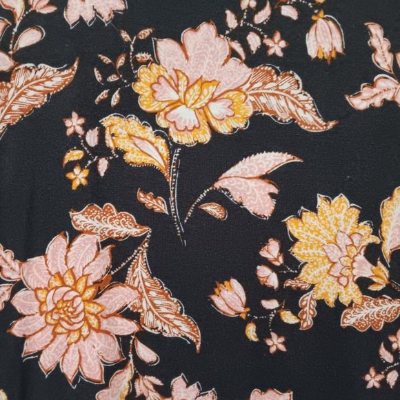 Old Navy Grey, Pink and Orange Paisley Tank - Picture 3 of 3